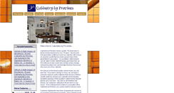 Desktop Screenshot of cabinetrybyprovines.com